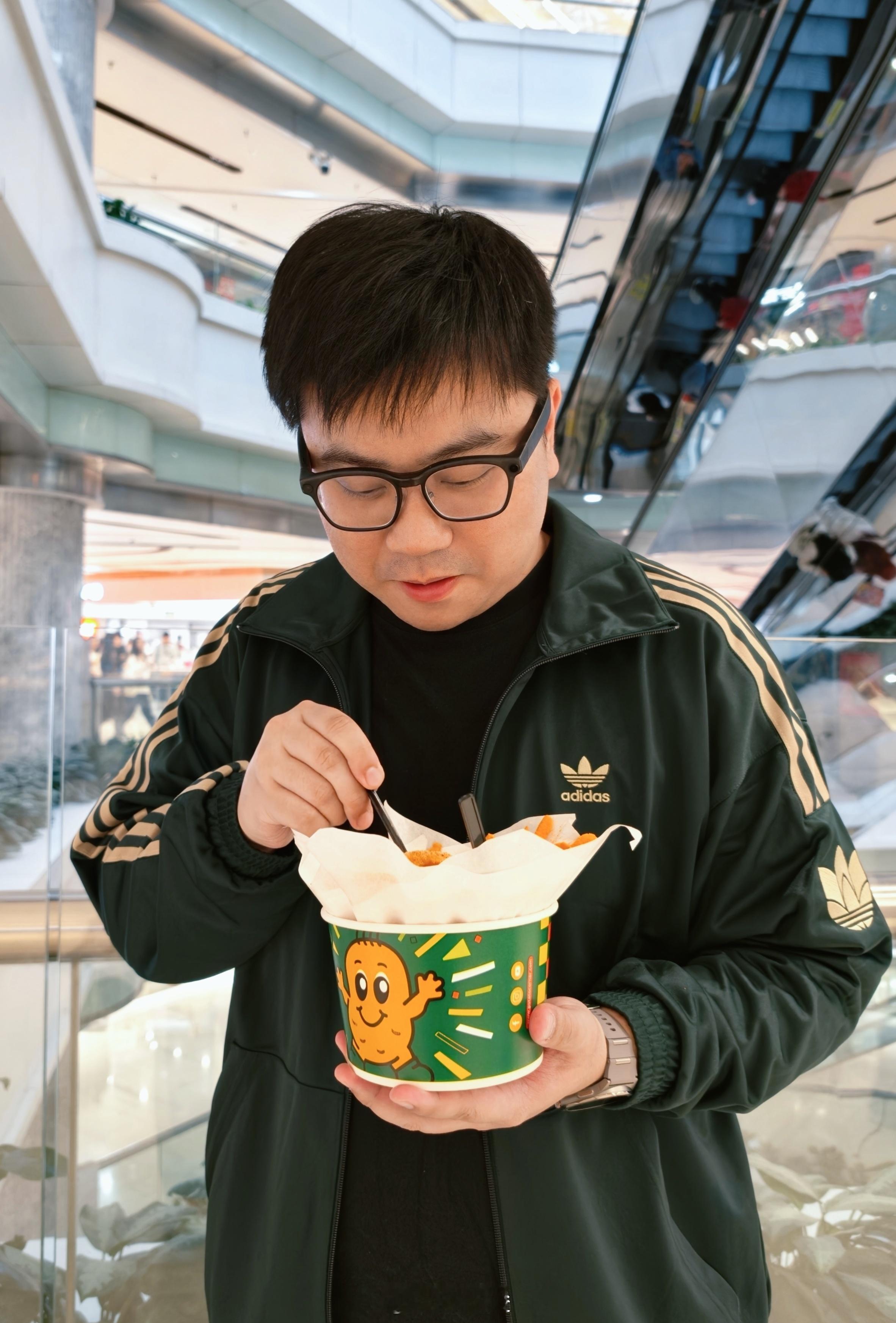 Potato Cornet的薯条，吃爽了