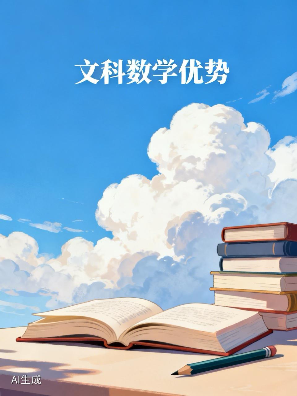 对于文科生来说，真的是得数学者得天下。我闺女班高二快结束的时候杀出来一匹黑马，数