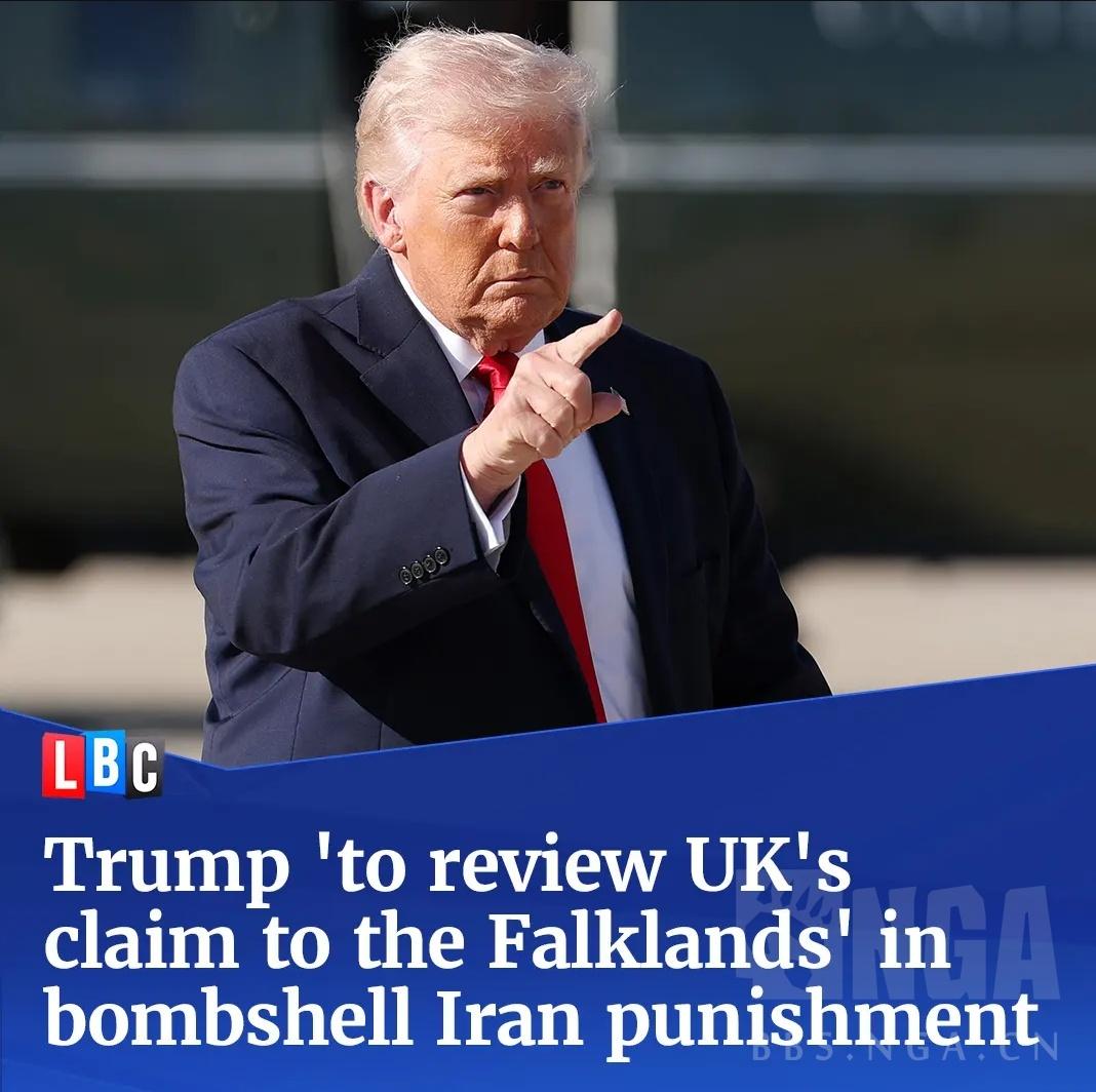 特朗普的报复来了 美国审查英国对福克兰群岛的主权主张