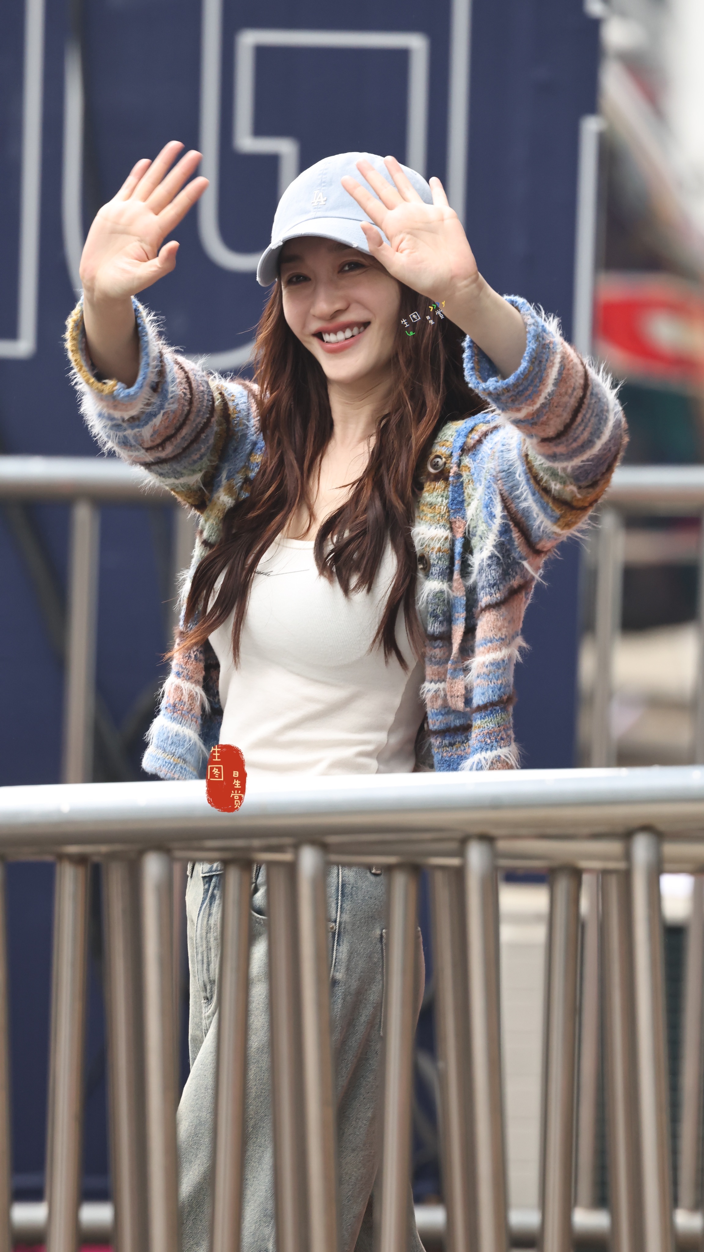 李小冉今日浪姐上班甜甜打招呼乘风2026