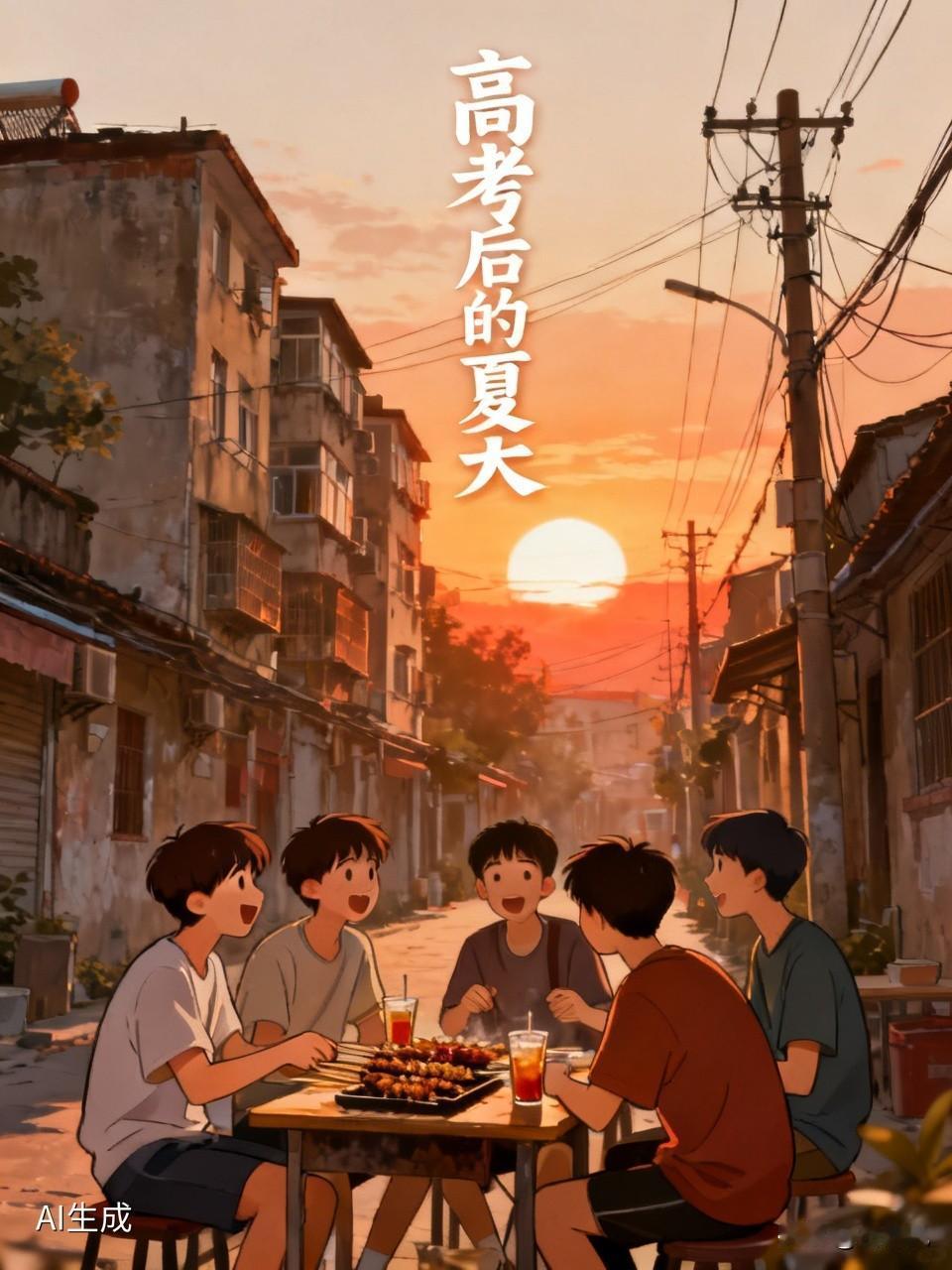 一晃十七年过去，再提起高考后的长假，依旧是人生里最没心事、肆意撒野的一段日子。