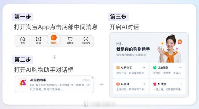 阿里千问与淘宝全面打通5月11日消息，千问与淘宝全面打通，开启AI购物全新体验。