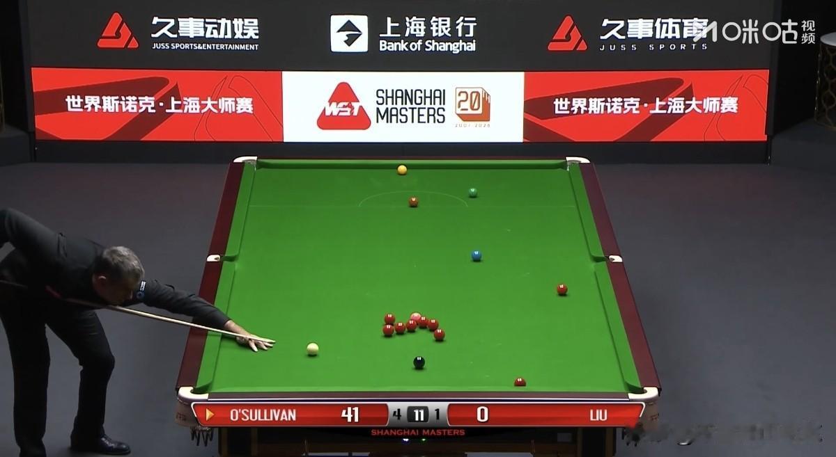5：1，轻松自如，奥沙利文率先拿到赛点！
      北京时间今晚，2026斯诺