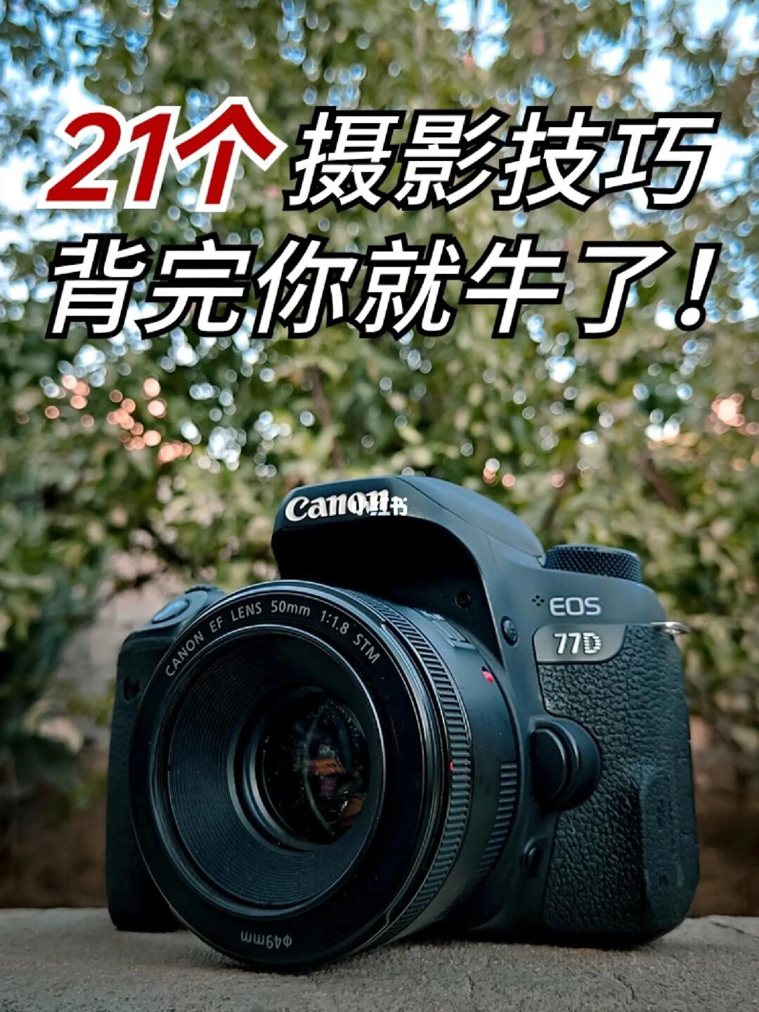 21个摄影技巧，学完你就牛了‼️