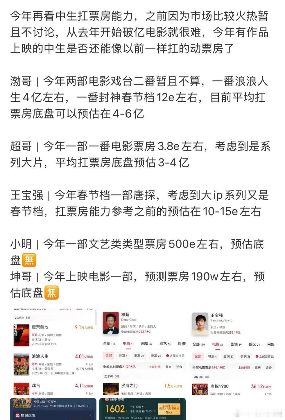 中生扛票房能力中生扛票房的能力中生扛票房能力，如何， ​​​