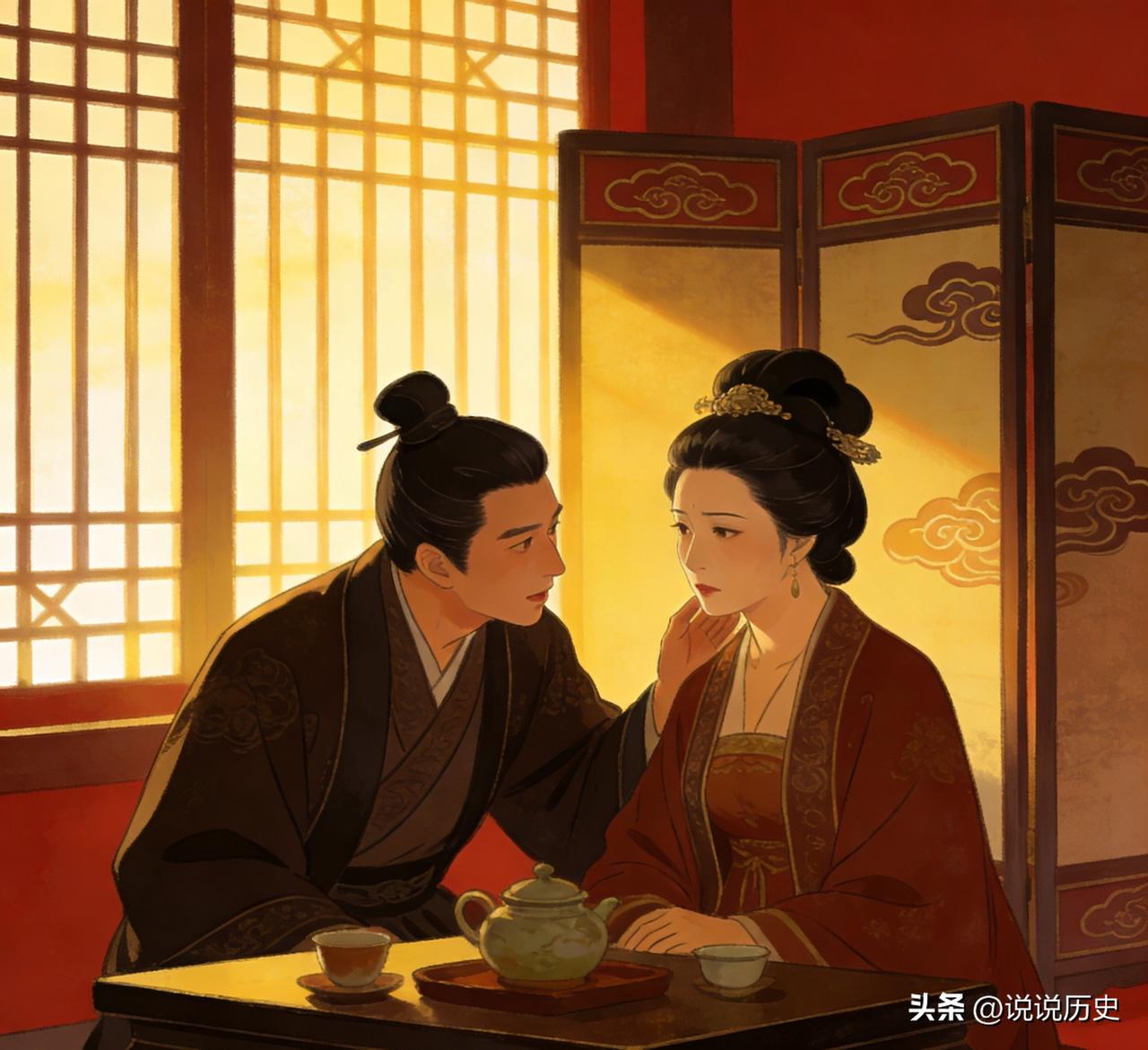 68岁的秦宣太后，正搂着26岁的魏丑夫歇晌。一夜侍寝过后，太后揉着鬓角，半是慵懒