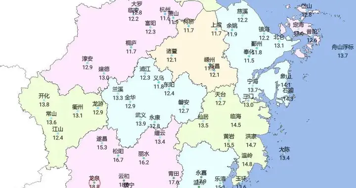 22℃！浙江气温即将冲顶！后面还有两股冷空气在候场