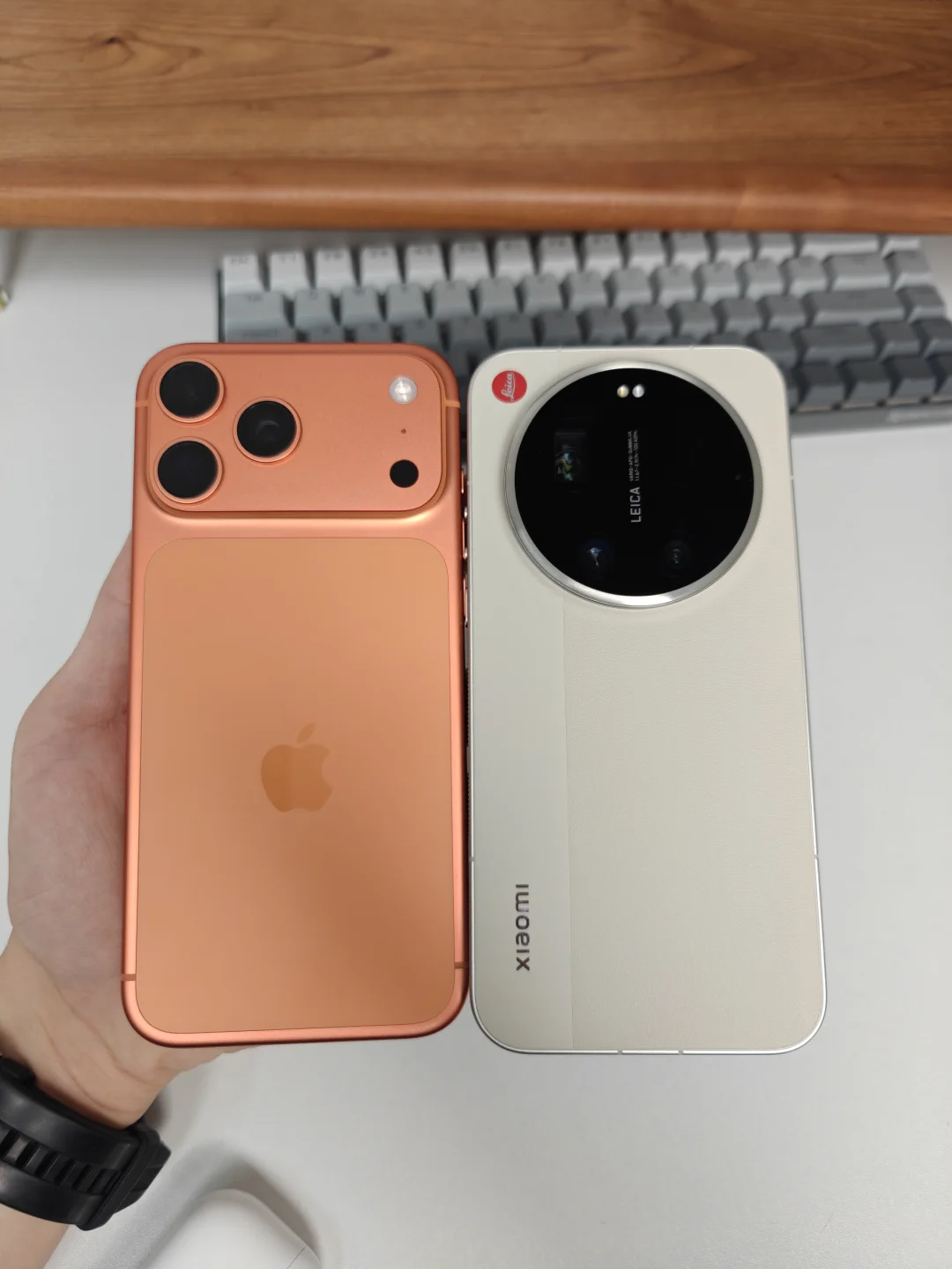 感觉小米比苹果好看，哈哈