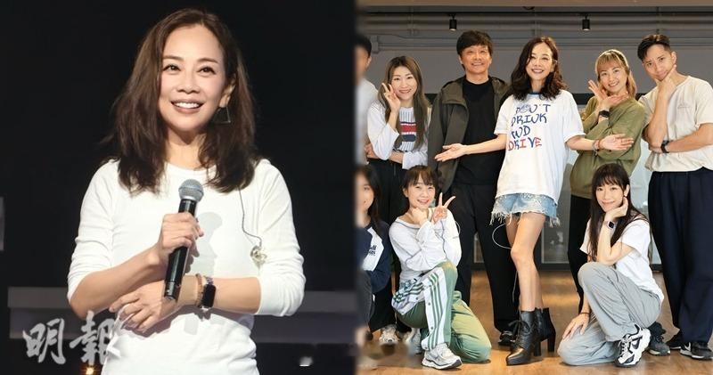 【明報即時】陳松伶明晚伊館開騷 嚴控飲食保狀態 丈夫張鐸甜蜜助陣 陳松伶明晚假伊