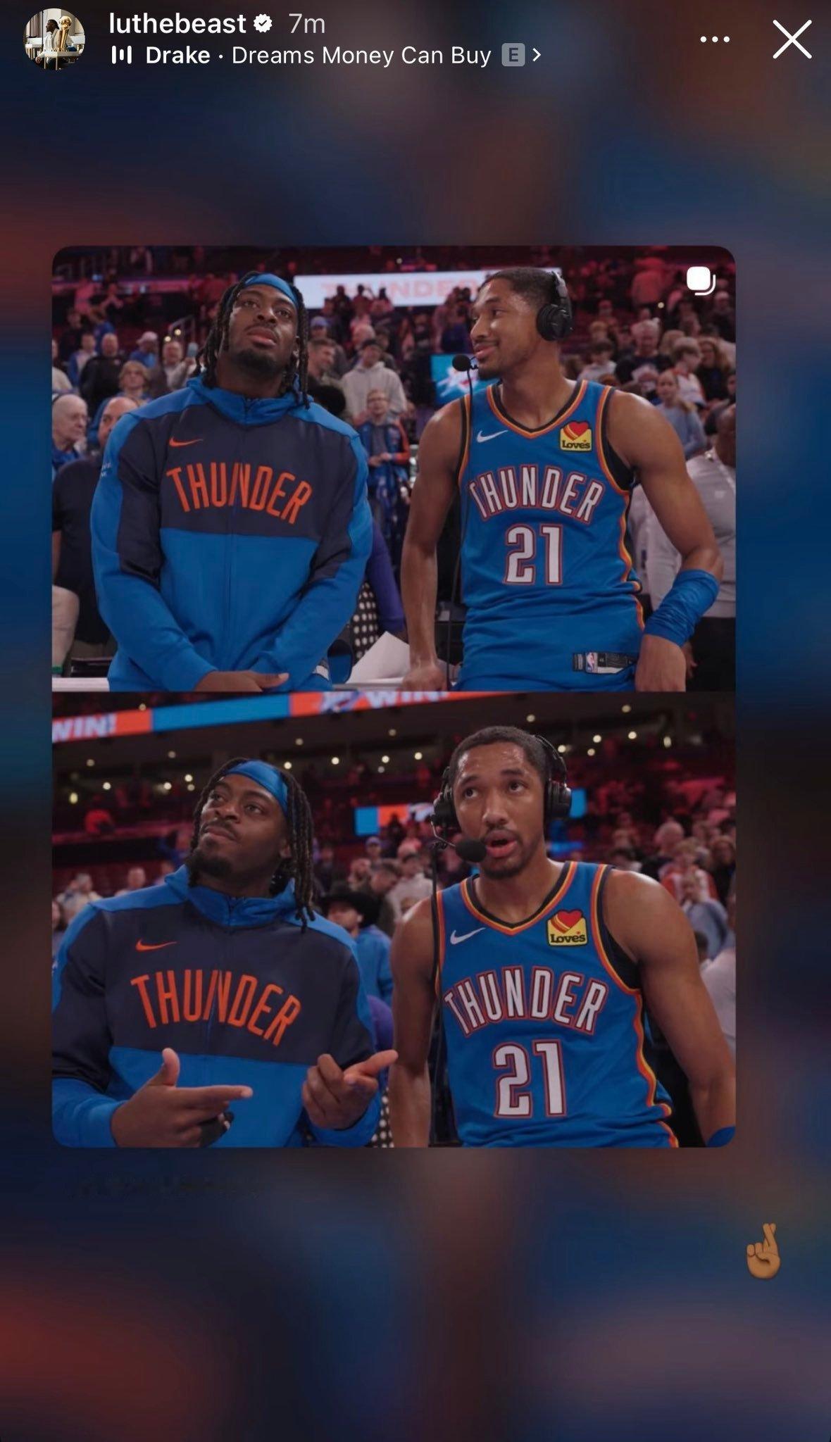 多尔特之前还发图告别维金斯，现在俩人又是队友了NBA