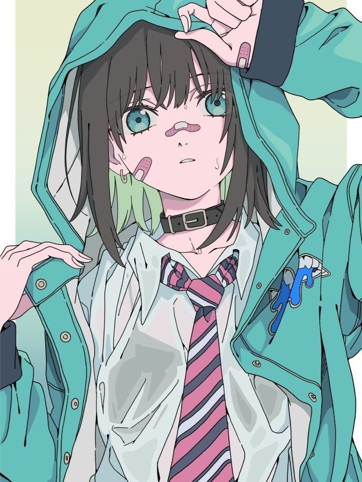 每日分享宝藏插画师：はくちゅう#夏日次元盛典##漫视界企划# ​​​
