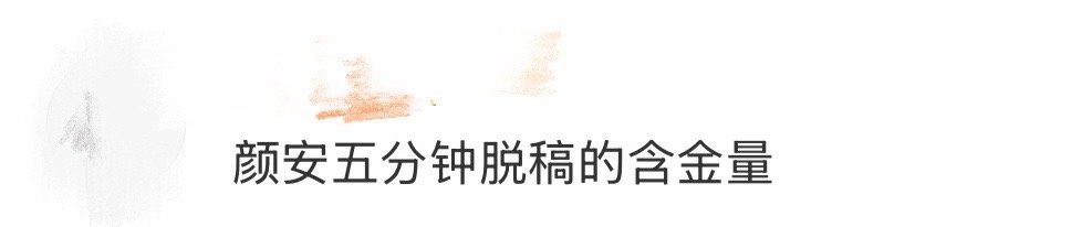 谁能不被颜安的这段演讲圈粉？五分钟全程脱稿，不仅流畅自如更是金句频出，对角色的敬