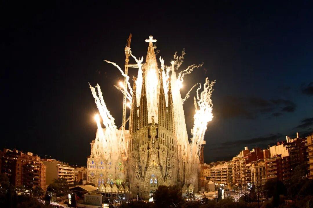 当地时间2026年6月10日，西班牙巴塞罗那—— 圣家堂（Sagrada Fam