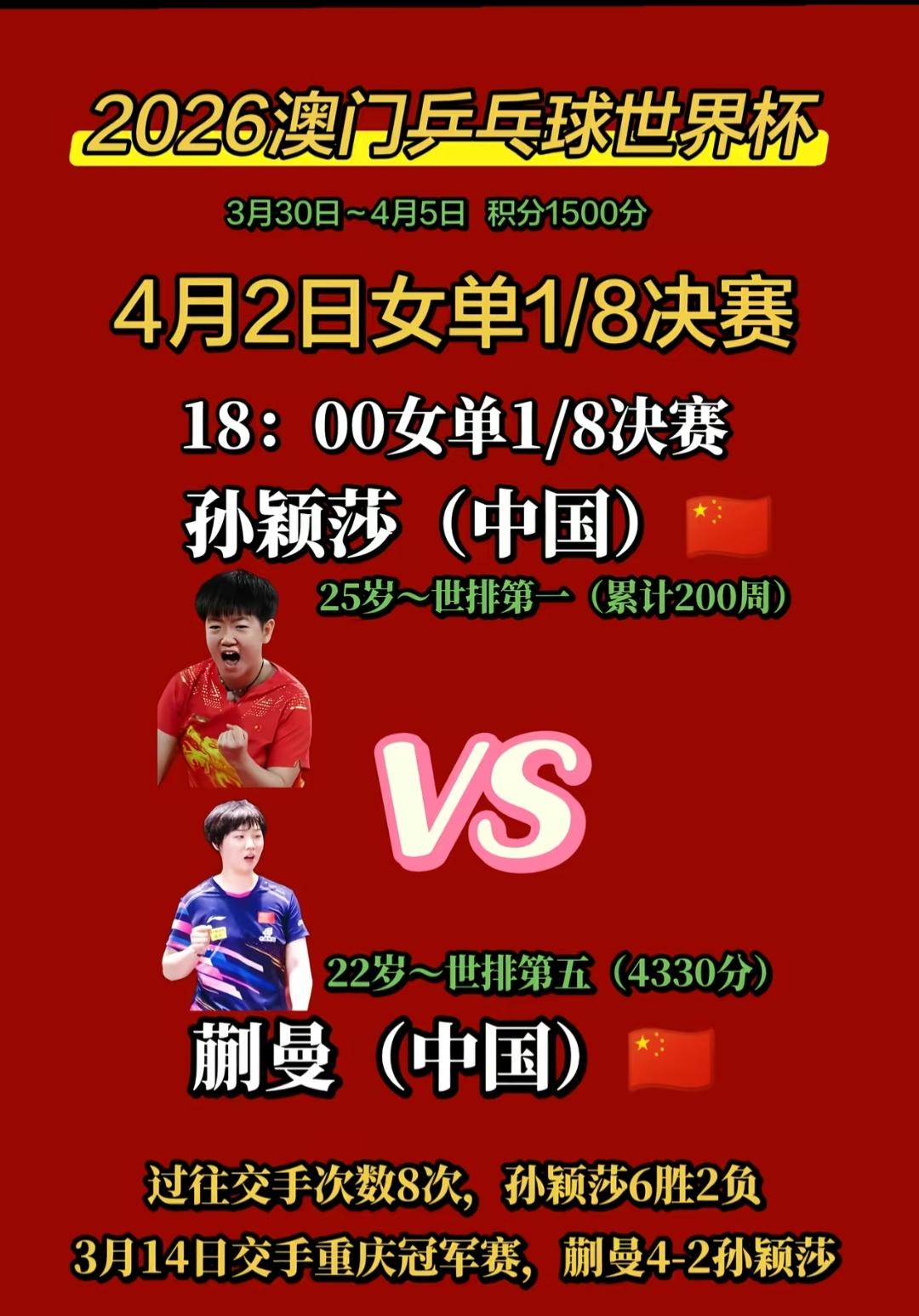 蒯曼这一战还能不能掀翻莎莎？1个小时就能揭晓答案了。有个体育博主说，要是莎莎和曼