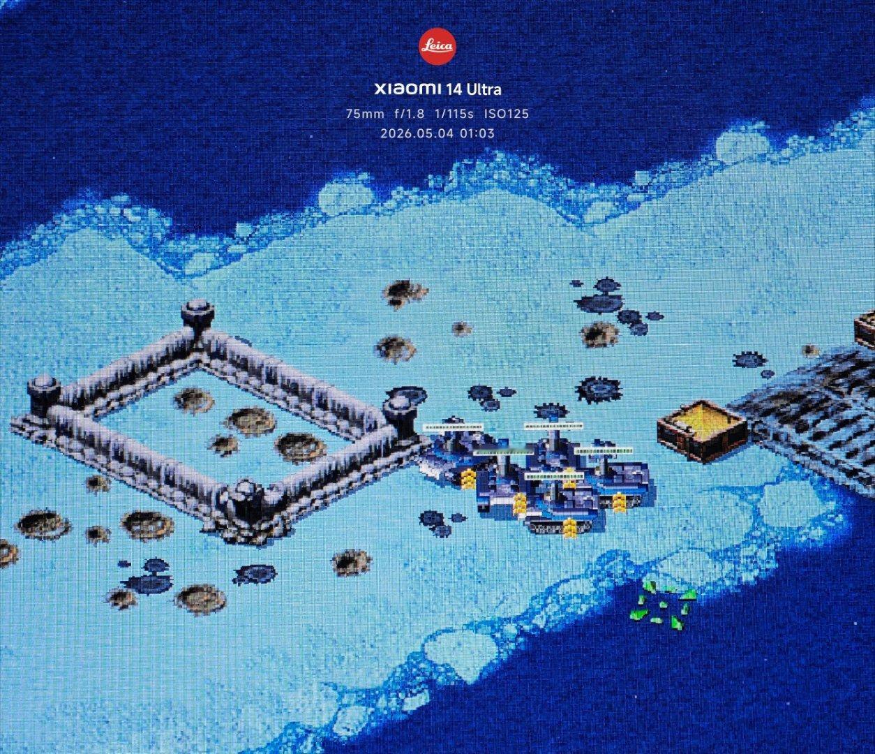 用小米手机拍到了光学坦克画面你就看吧这红警2画面加个小米的徕卡水印，画面也上升一