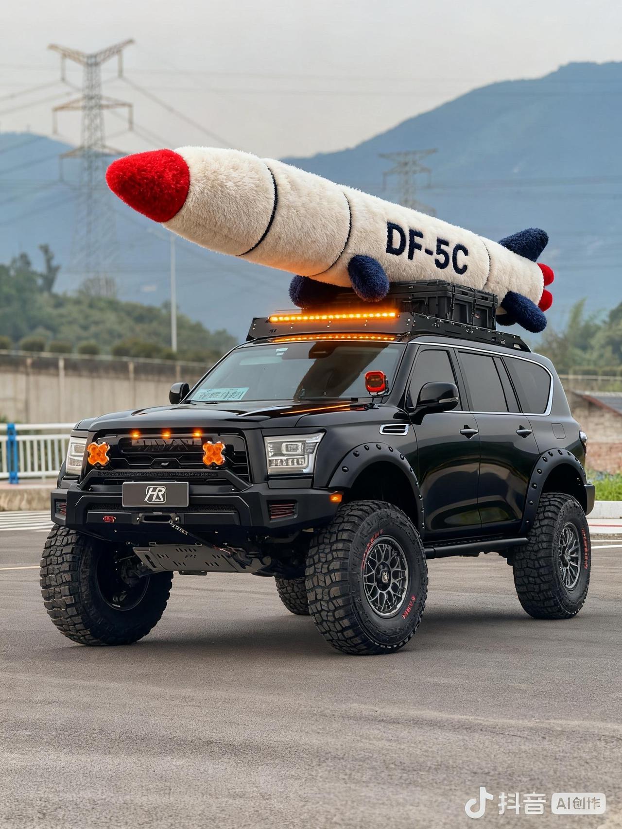 新哈弗H5国产最强后勤保障车，覆盖全球🌍导弹萌车 硬派越野 火力全开 新哈弗H