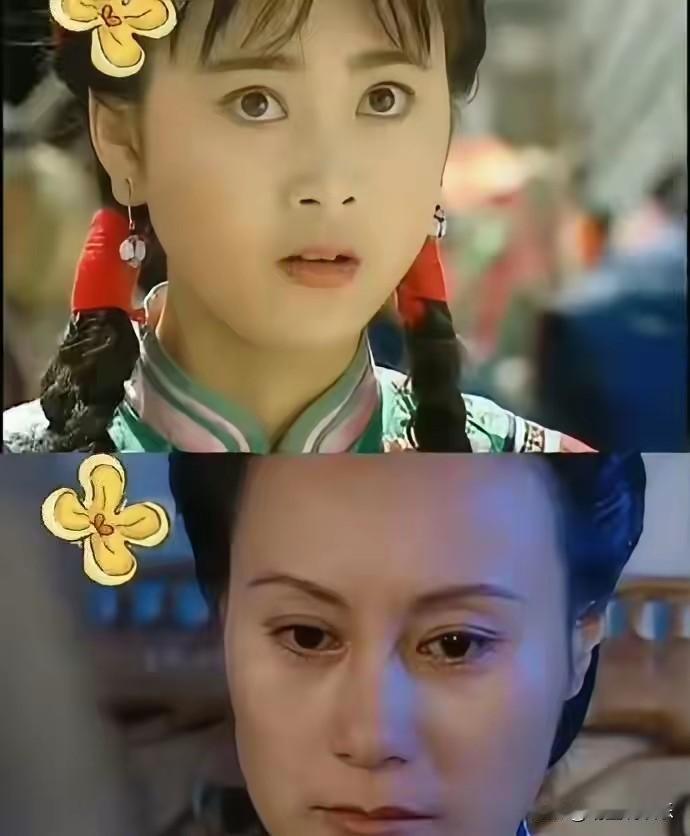 当年看《情深深雨濛濛》一直无法理解导演的这两个选角，
明明年轻时的傅文佩那样端庄