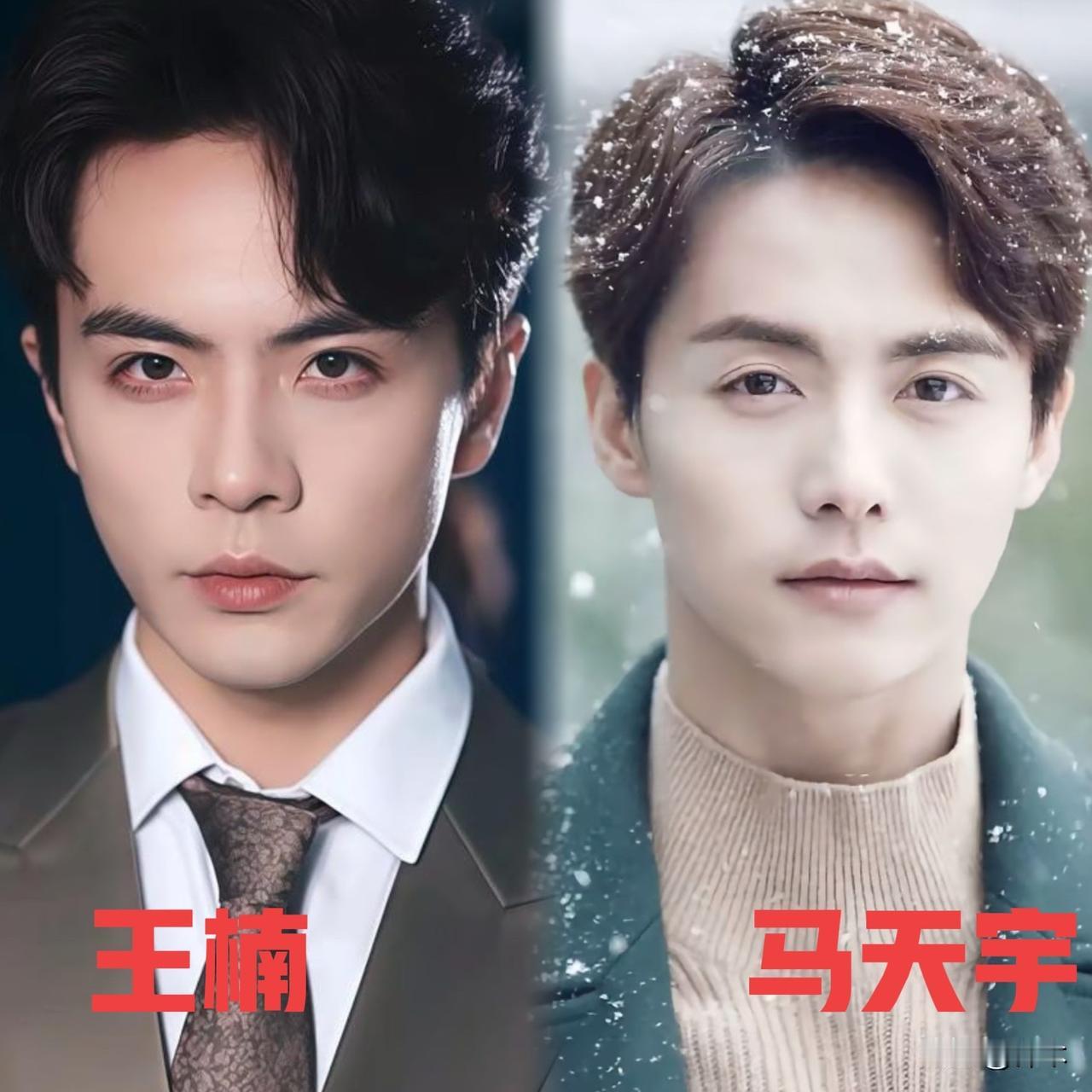 傻傻分不清的两人，王楠和马天宇。一个在短剧圈里的劳模，一个娱乐圈里逃避现实的农场