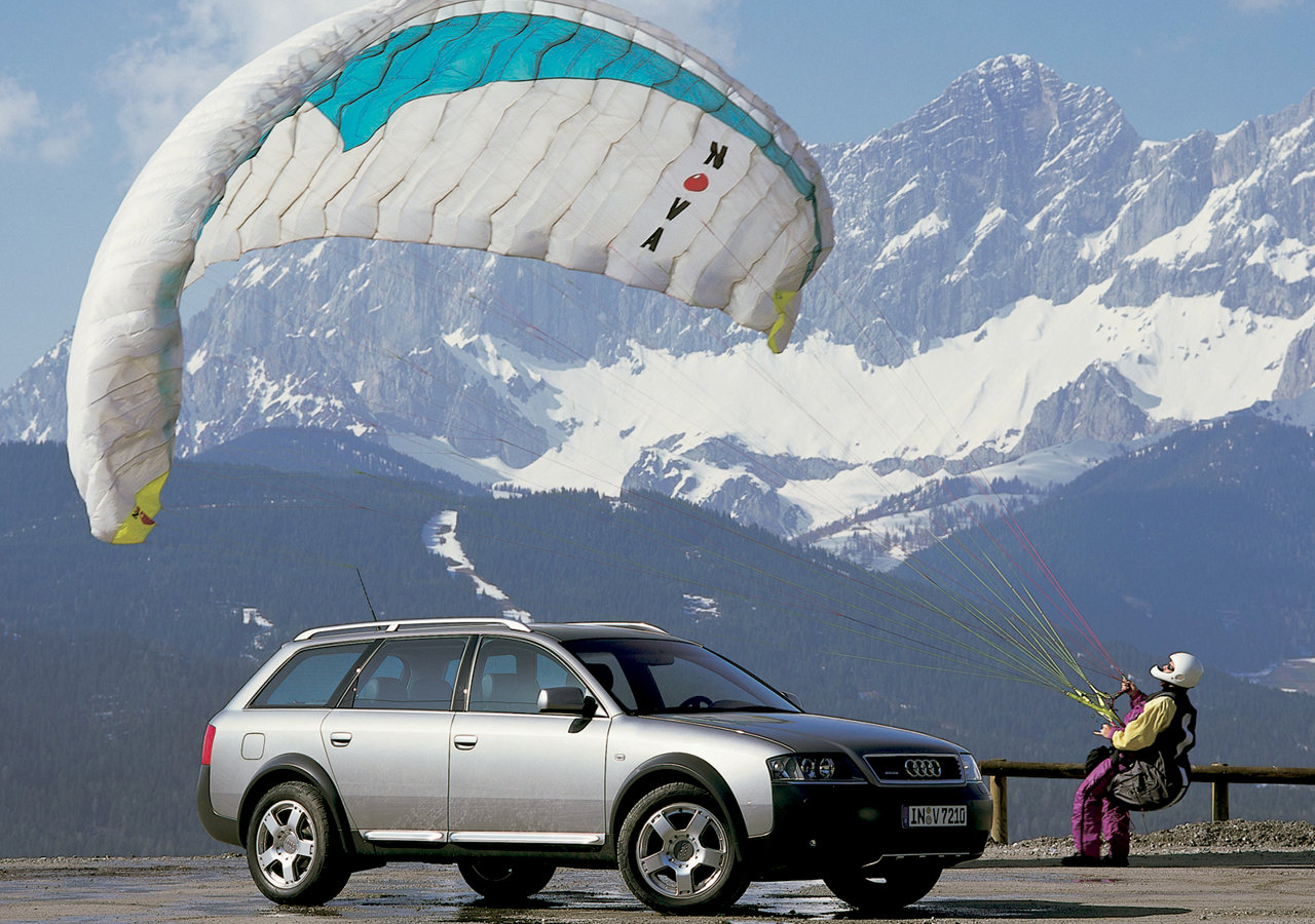 奥迪a6 allroad  奥迪首款allroad跨界旅行车，基于C5代A6 A