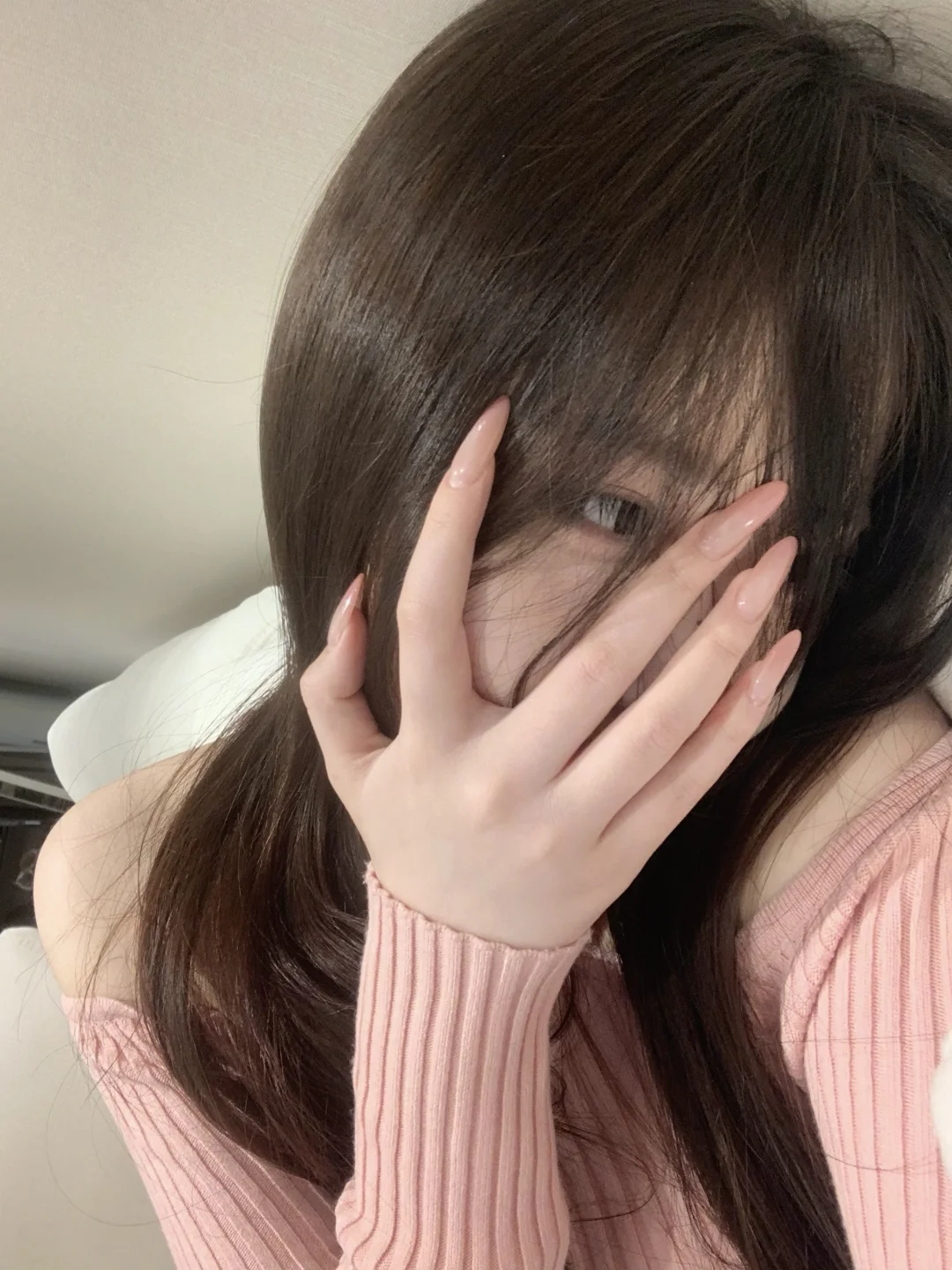 好喜欢这种娇滴滴又温柔的美甲！