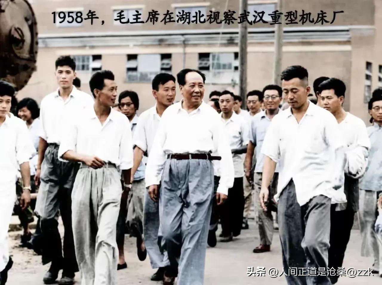 主席在湖北～