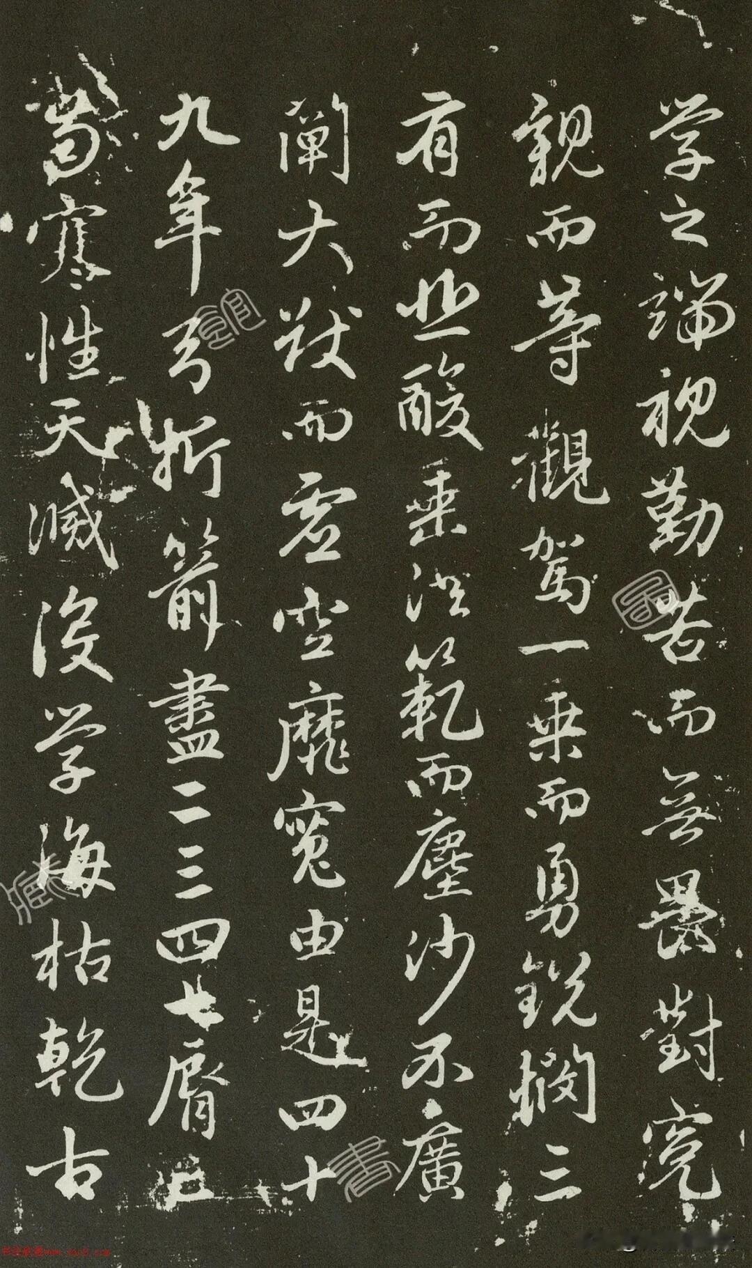 赵孟頫68岁晚年力作《勉学赋》，字美文深，堪称双绝。
 
笔势流转从容，行草挥洒