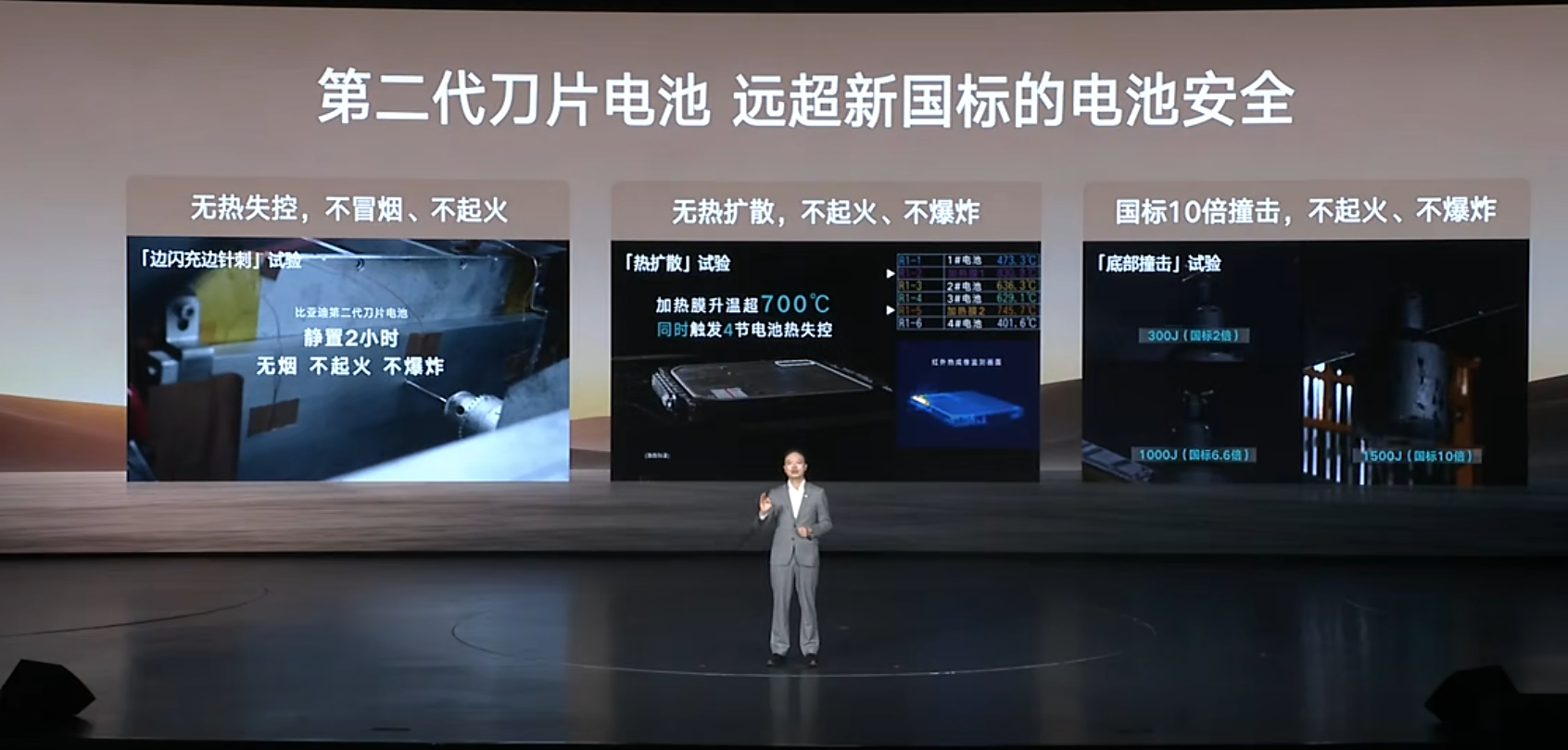 腾势N8L闪充版安全旗舰说一不二！第二代刀片电池来了，让电霸的电霸气场全开，电霸