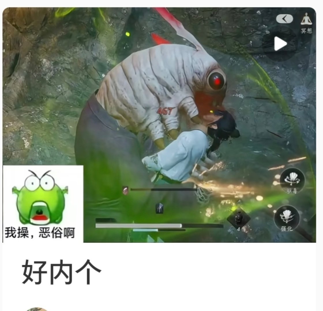 我又想起来我多年前在微博看到的那个像素图动画就是一只巨型蜜蜂和人类交尾的动图，超