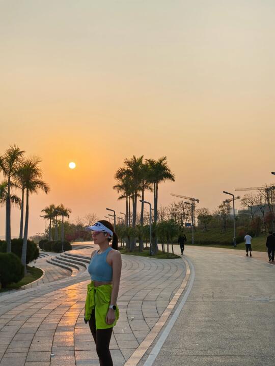 晨跑7km 遇见晨光