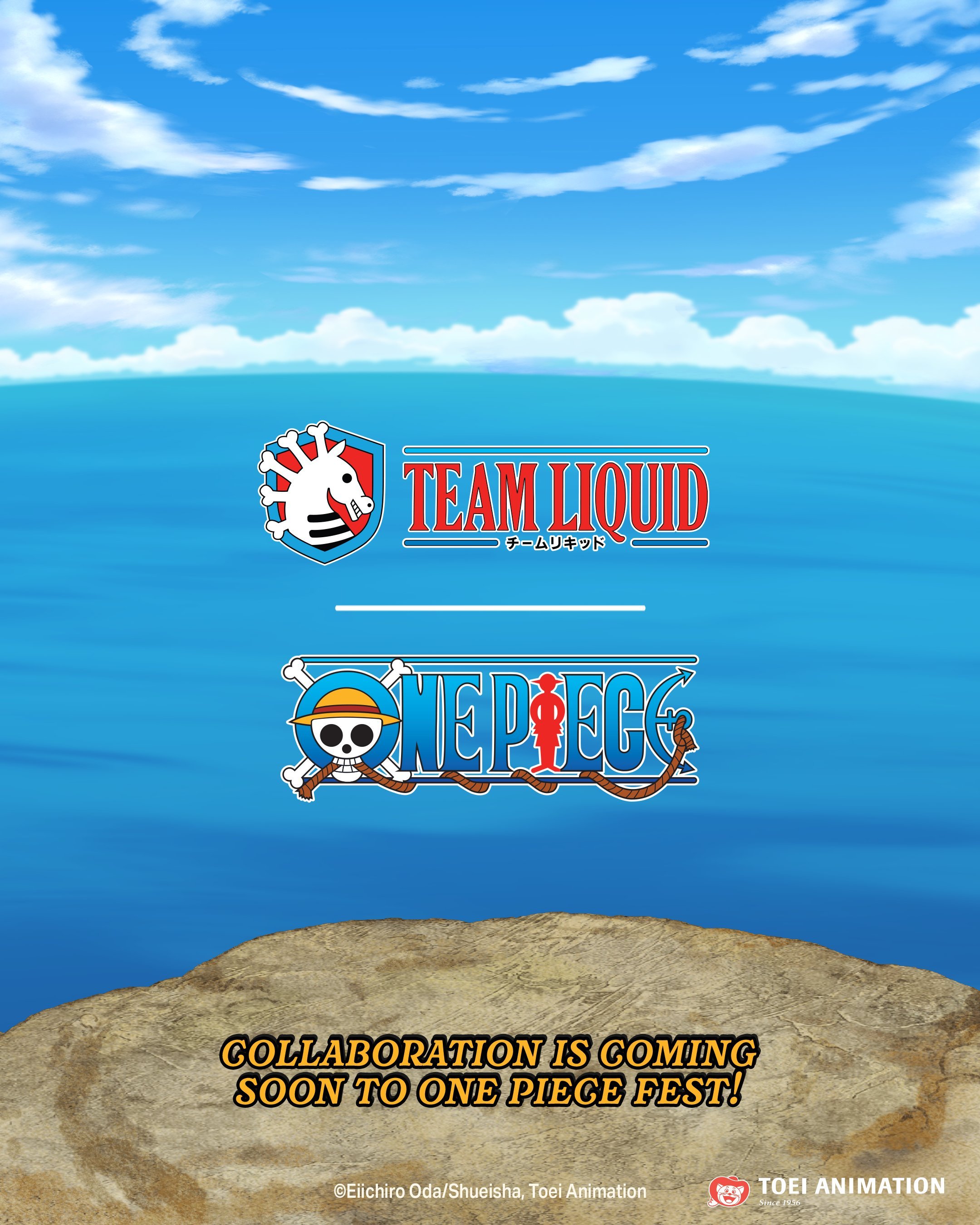 海贼王周边电竞俱乐部Team Liquid将与海贼王进行联动合作。海贼王航海王