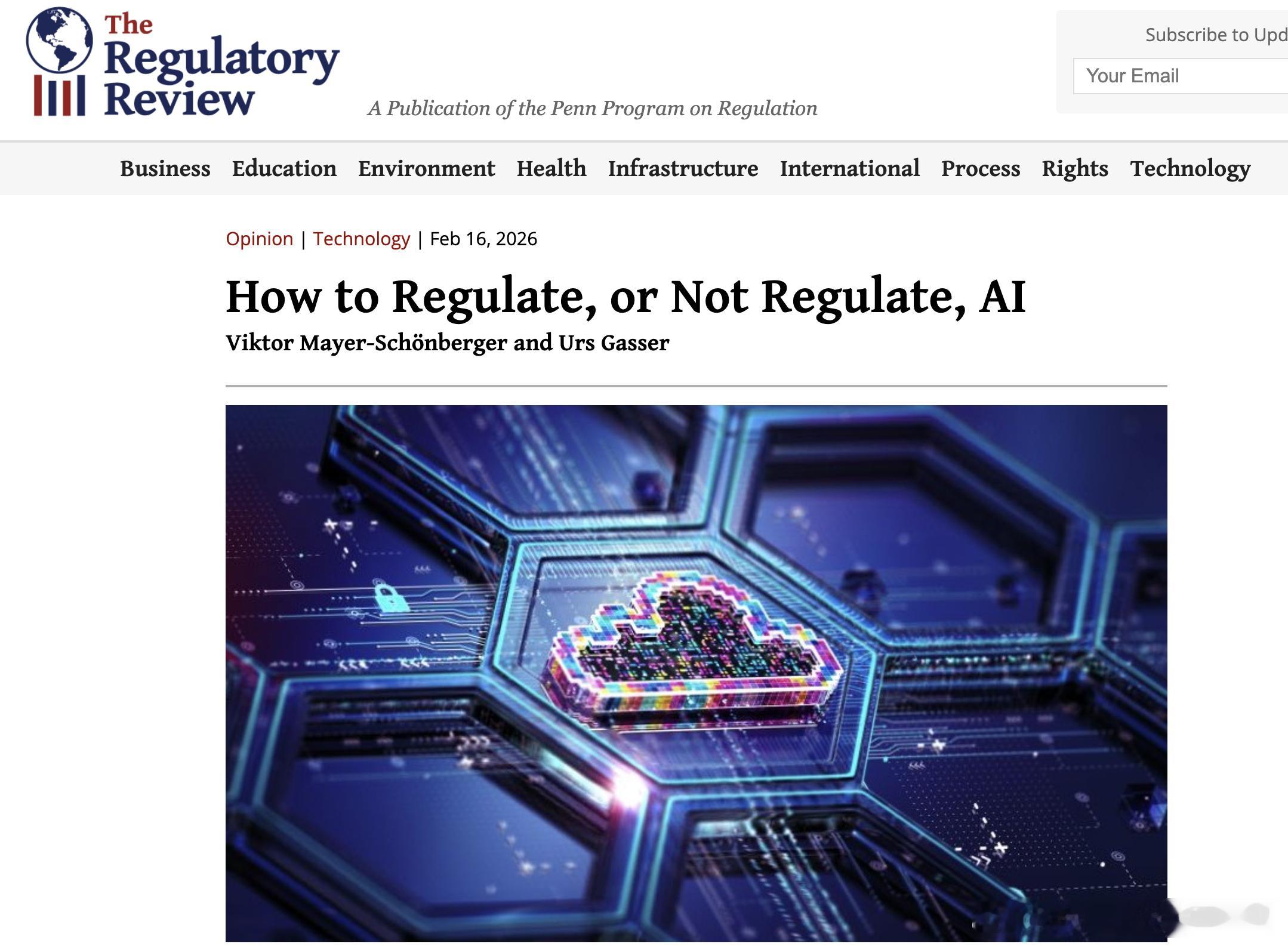 will的ai伦理漫谈 AI监管的最大麻烦，可能不是规则不够多——而是我们根本不