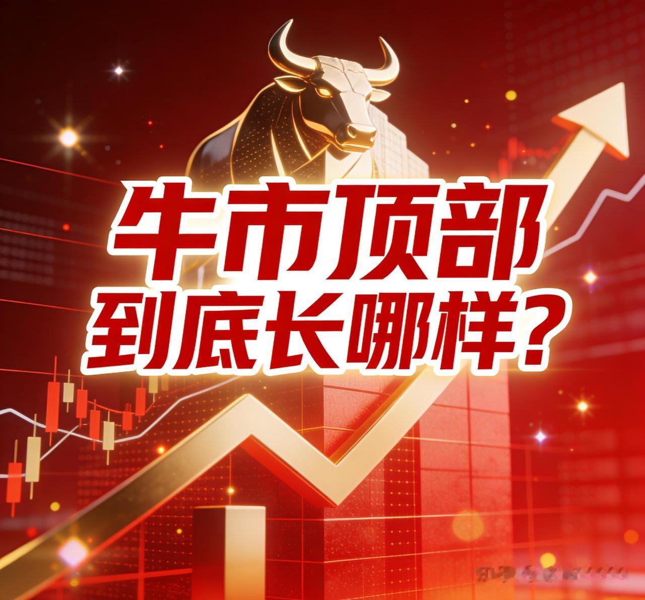 牛市顶部到底长哪样？
       牛市顶部如狂欢尾声，特征显著。涨幅巨大是其标