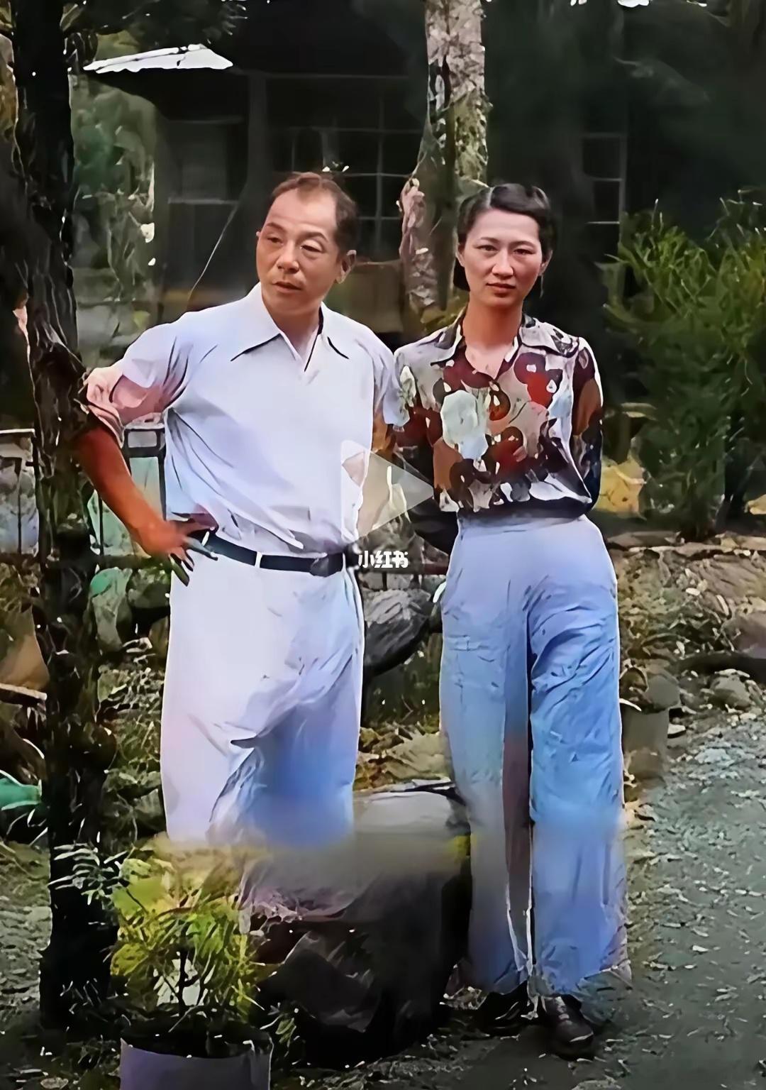历史那些事 这才是张学良和赵四小姐的真实照片，这是张学良和赵四小姐在台湾被幽禁期