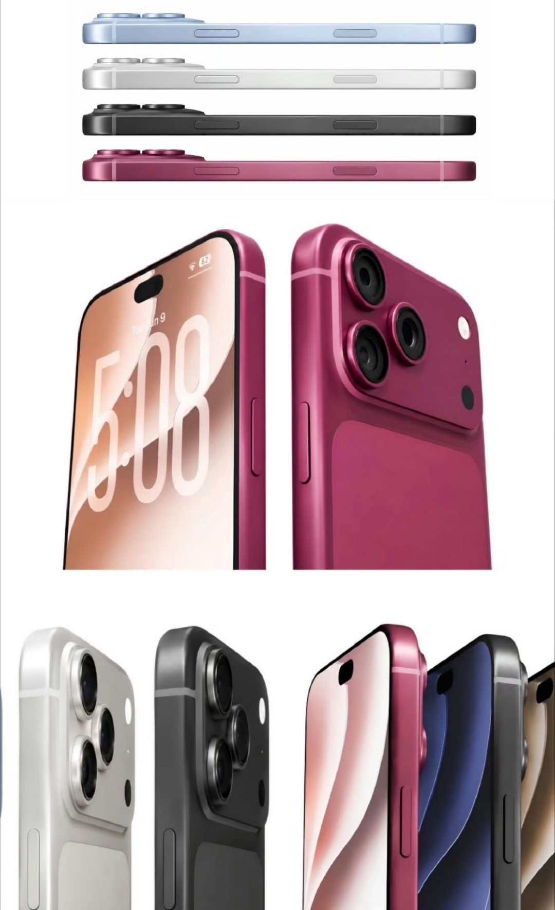 曝iPhone18Pro涨价成定局涨吧，反正国产的也涨价，也不差这点，反正我不买