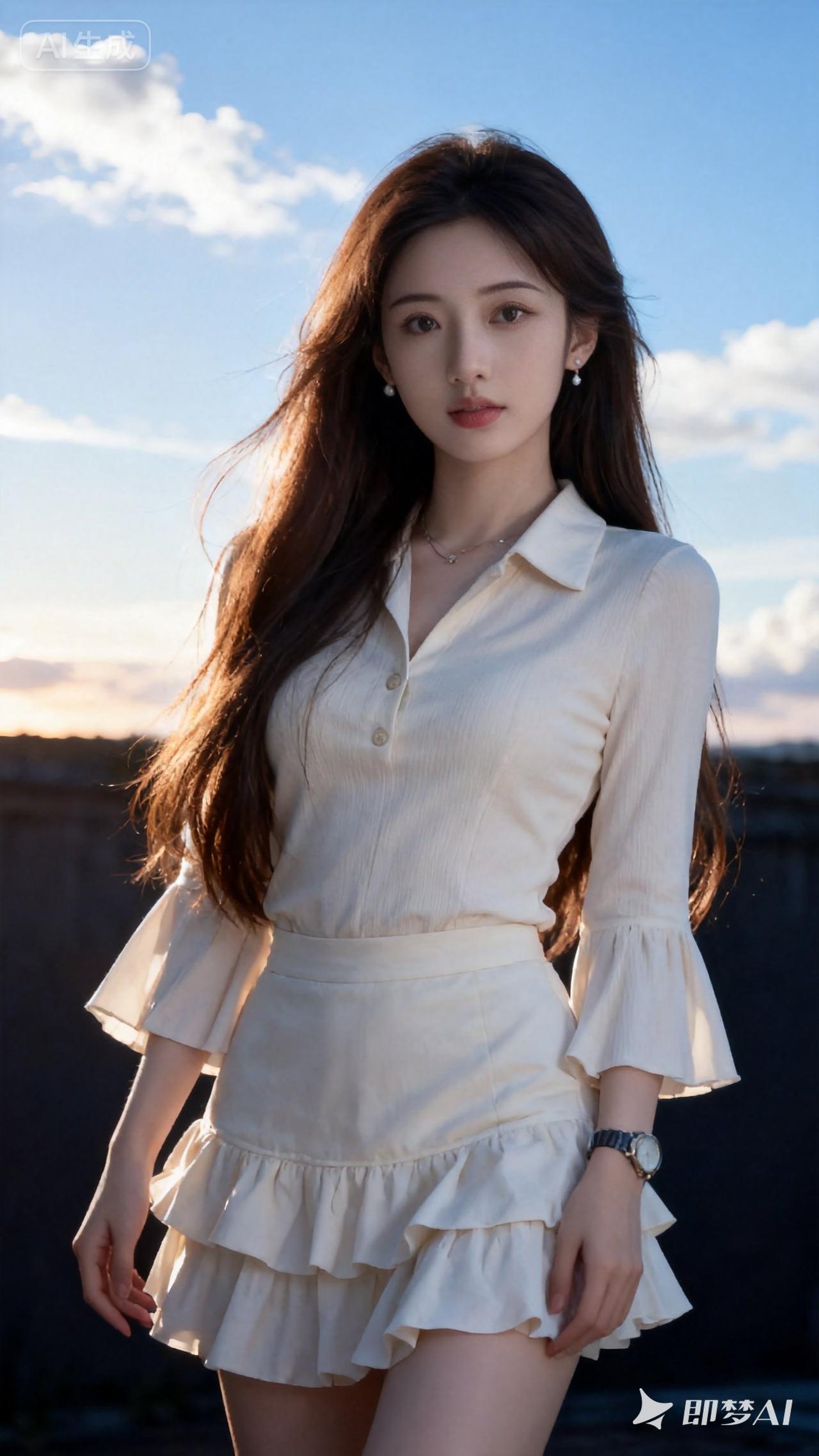 温柔甜美的少女穿搭，清新自然，元气满满！🌞👗💕