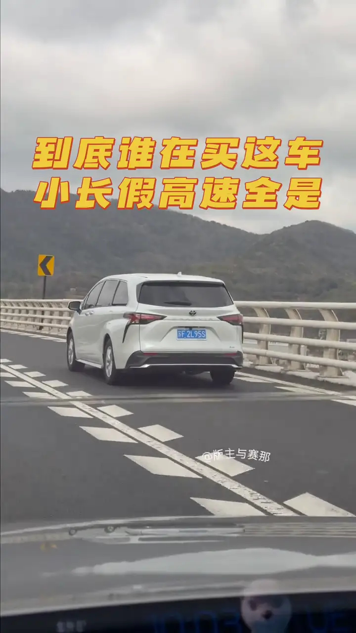 到底是谁在买这辆车呀？小长假的时候，高速上全都是它！ 