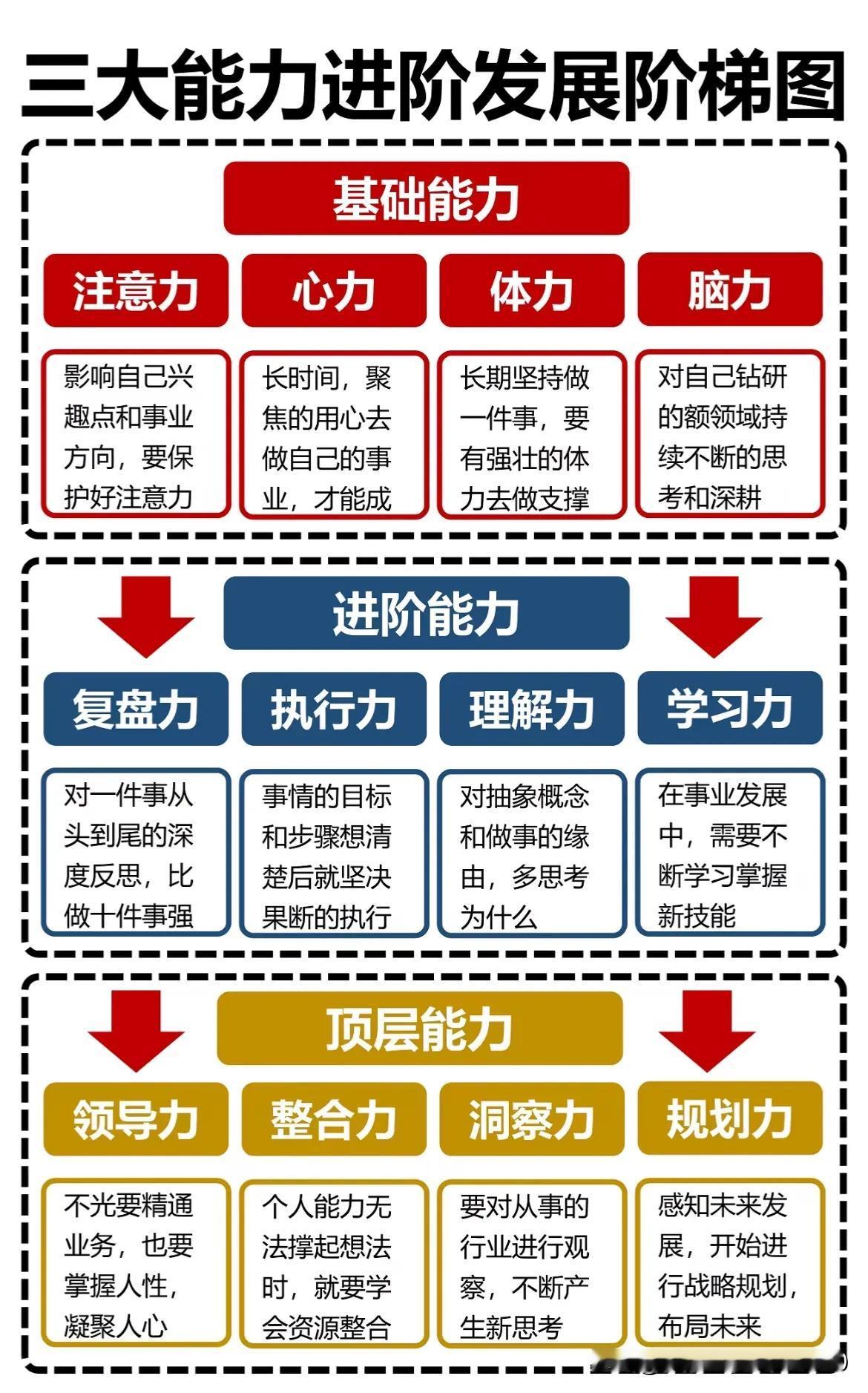 三大能力进阶发展阶梯图