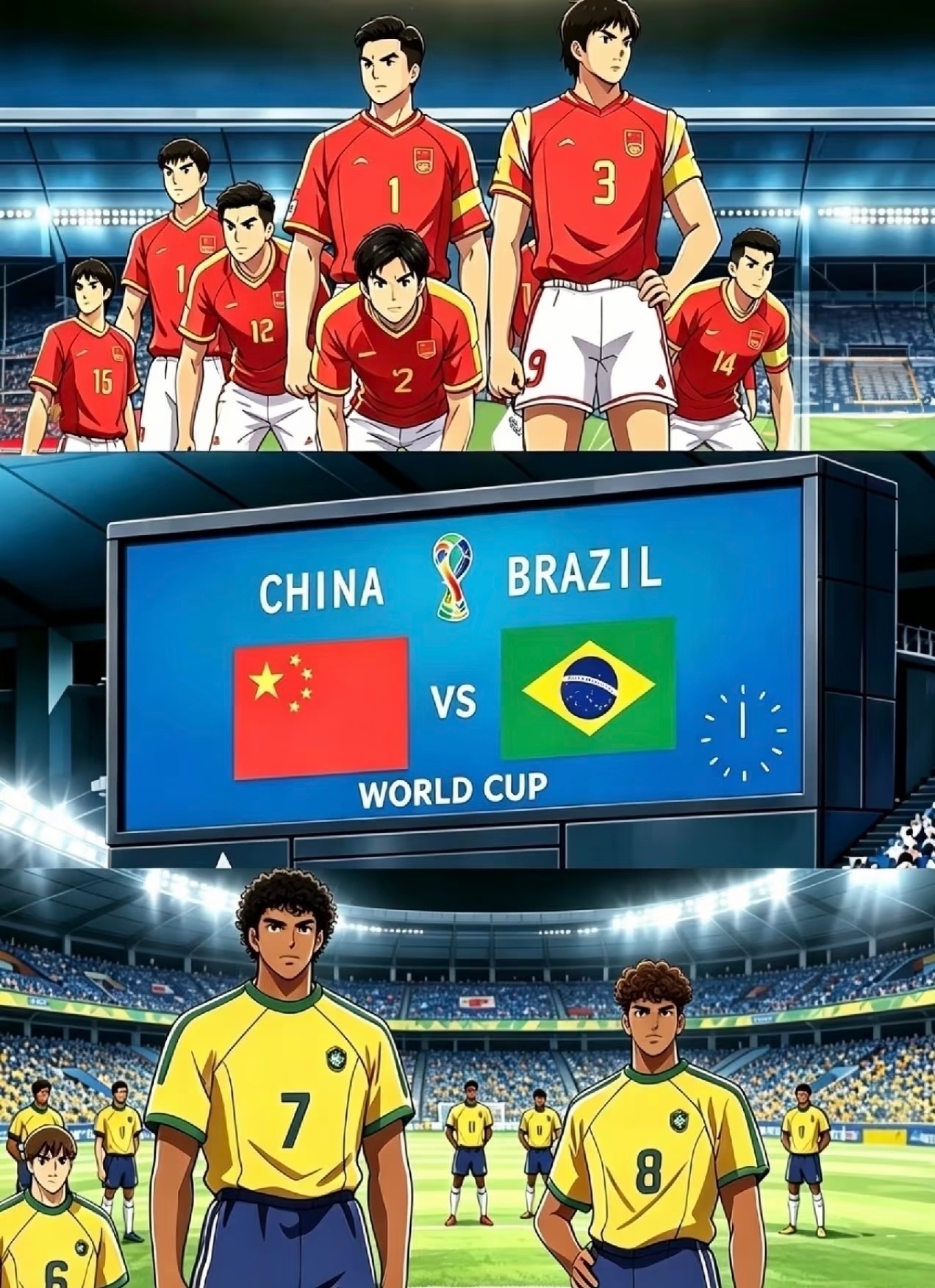 ！！！要说世界杯在中国观看人数最多的比赛，那必须得说2002年国足vs巴西那场。