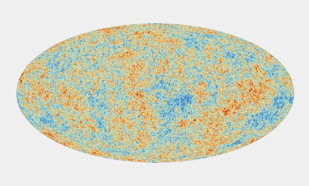 宇宙微波背景是基于普朗克遗产（Planck Legacy）所发布的数据绘制而成的