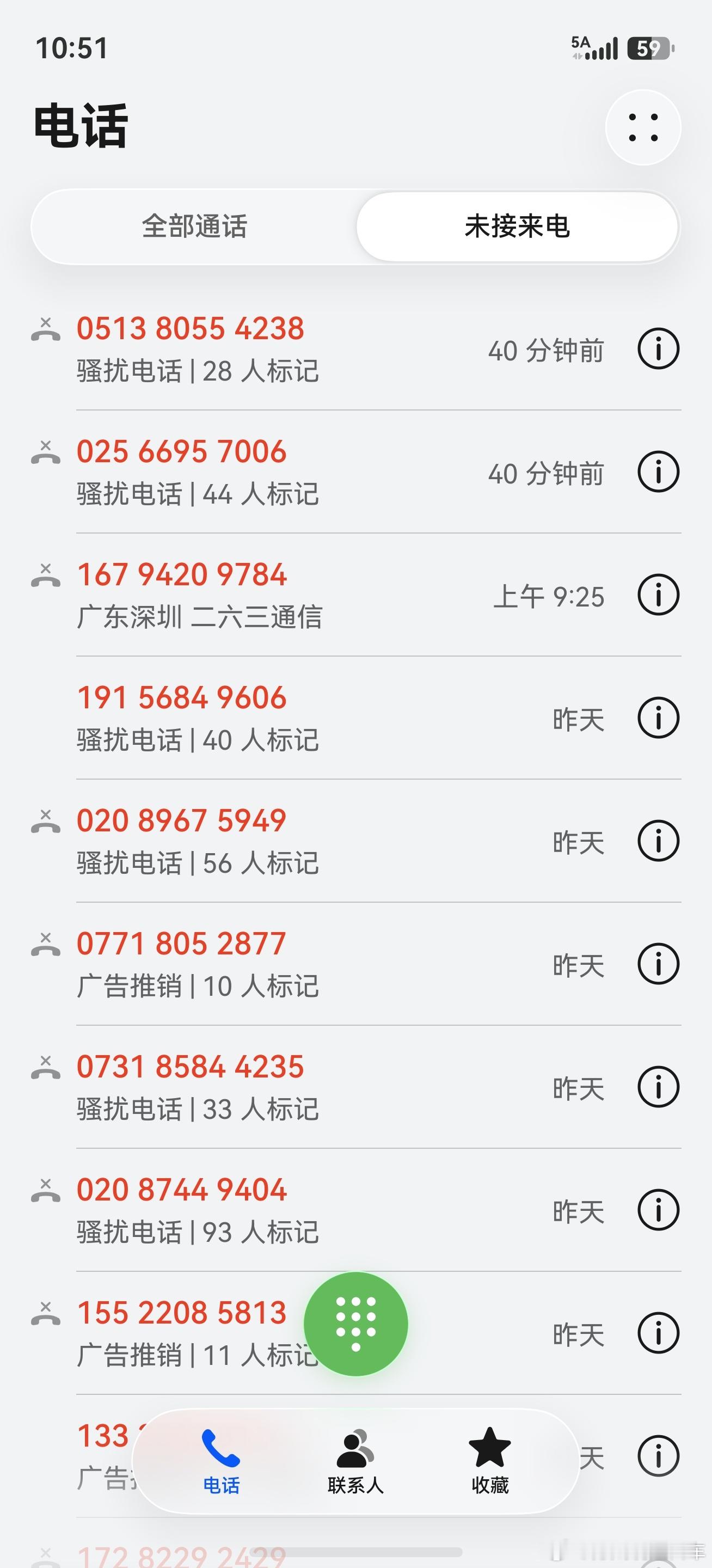 原来是忘记设置我说怎么这么多骚扰电话烦死了！ 深圳