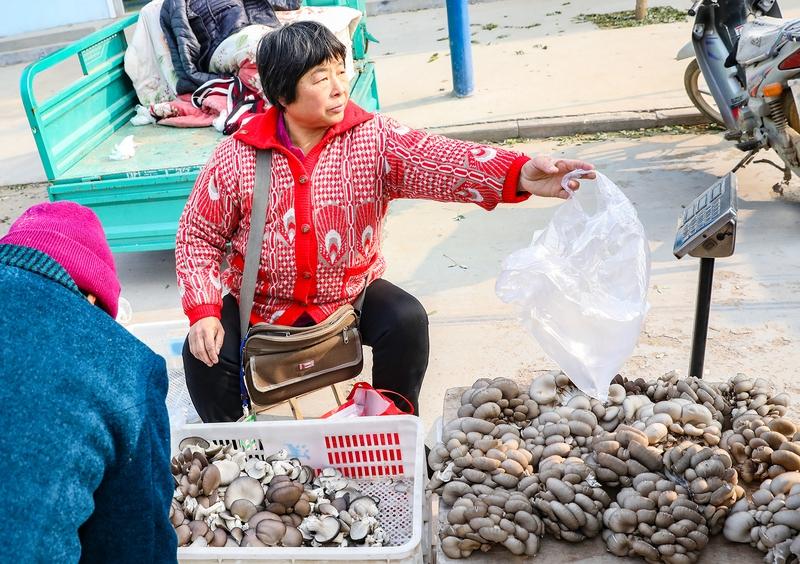 初九这天，集卡领红包的活动正火热。就像在山东有位大姐领着孩子去点餐，点餐时还不忘