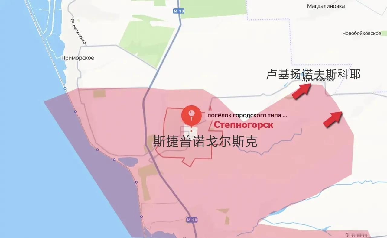 俄军第聂伯集群在扎波罗热州斯捷普诺戈尔斯克向东北方向推进了2.5 公里，攻入卢基