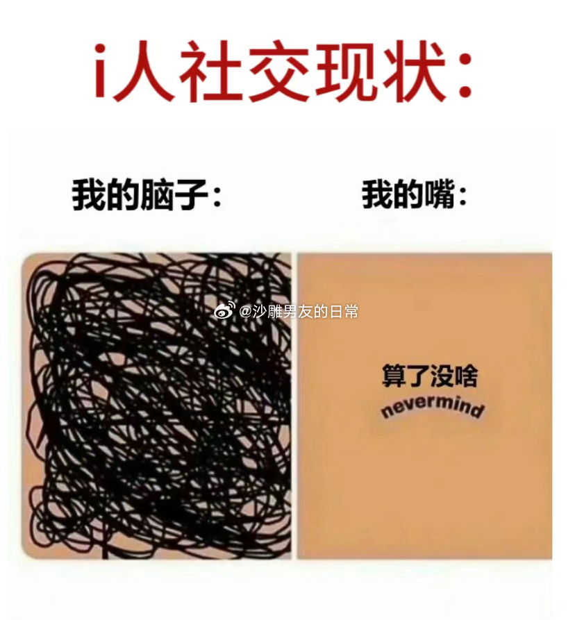 i人社交现状∶ ​​​