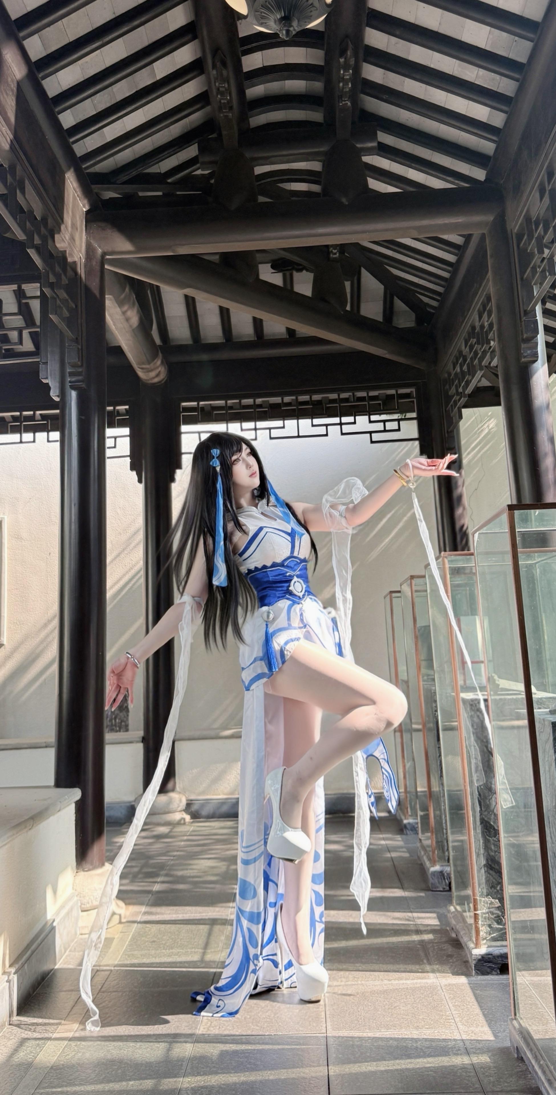 西施还是有一种不一样的美。