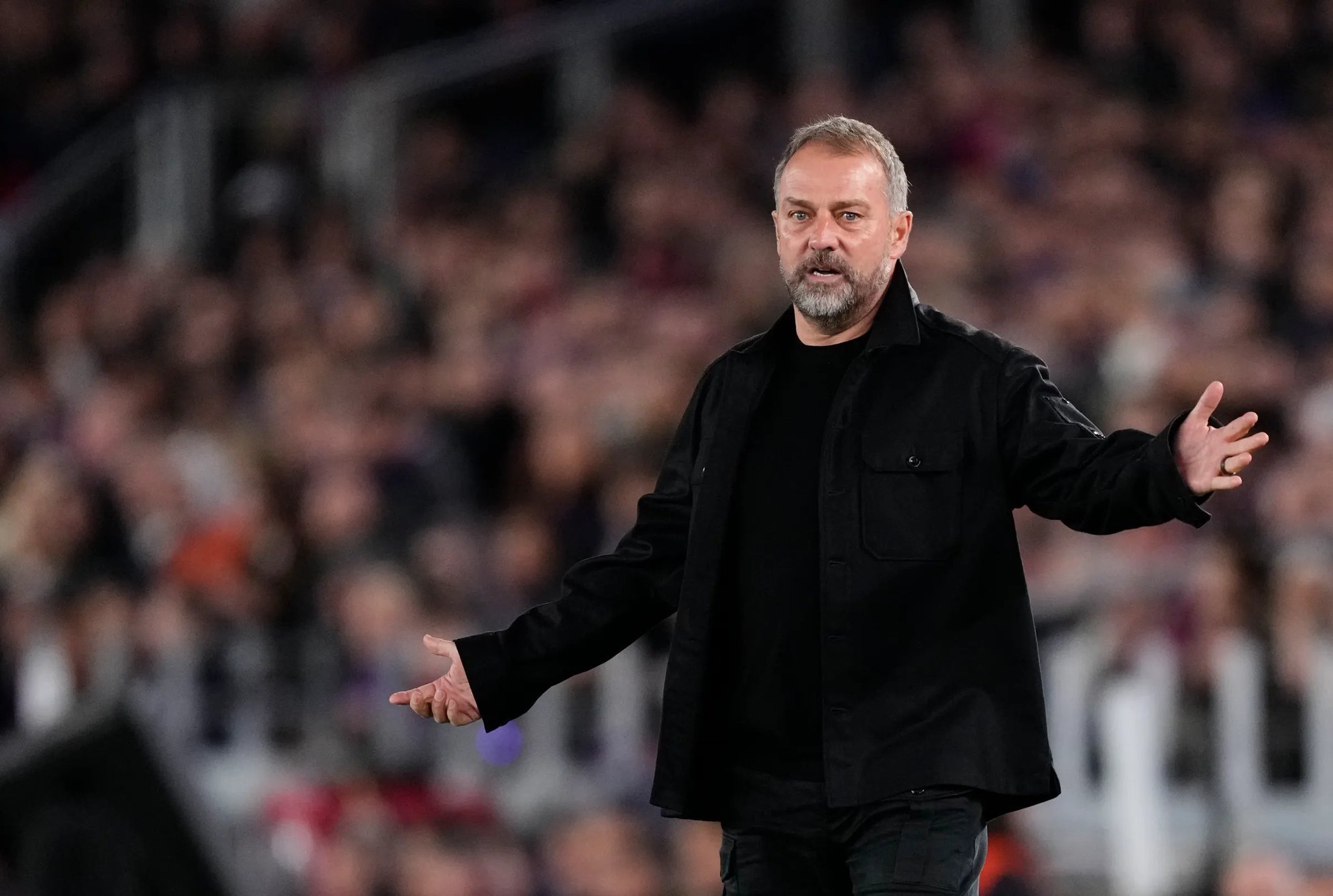 弗里克：“我很高兴，因为我们掌控了比赛，他们防守得很好，阵型也很紧凑，而我们创造