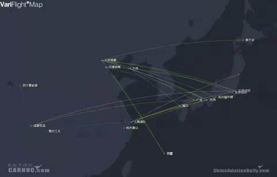 7月1日起，外国航司想飞越中国领空，再也不能免费蹭路了。新规落地前，东京的全日空
