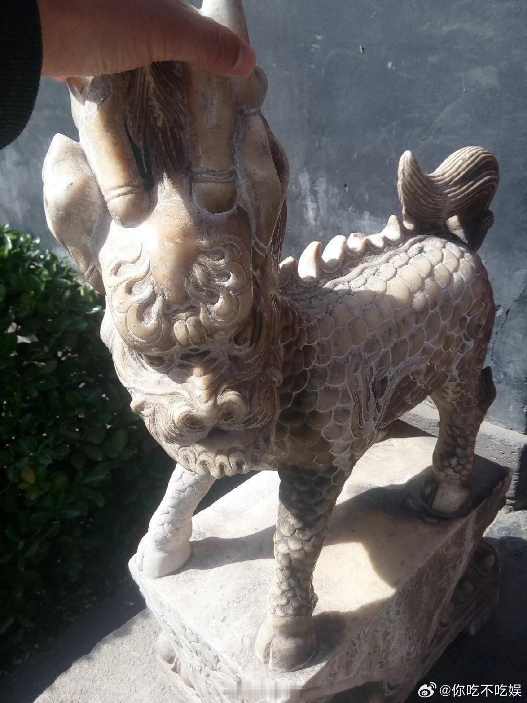 #你认为哪种神兽最能代表中国#山海经中有非常多的华夏瑞兽，我印象最深的就是麒麟了