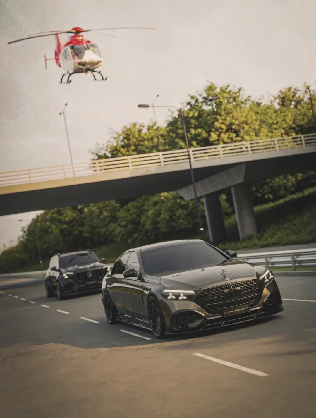 这张封神Mercedes Benz S-Class W223
