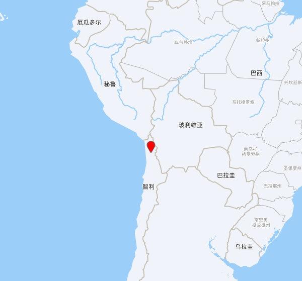 【欧洲地中海地震中心】发布，2025-10-17 13:55:53 在 塔拉帕卡
