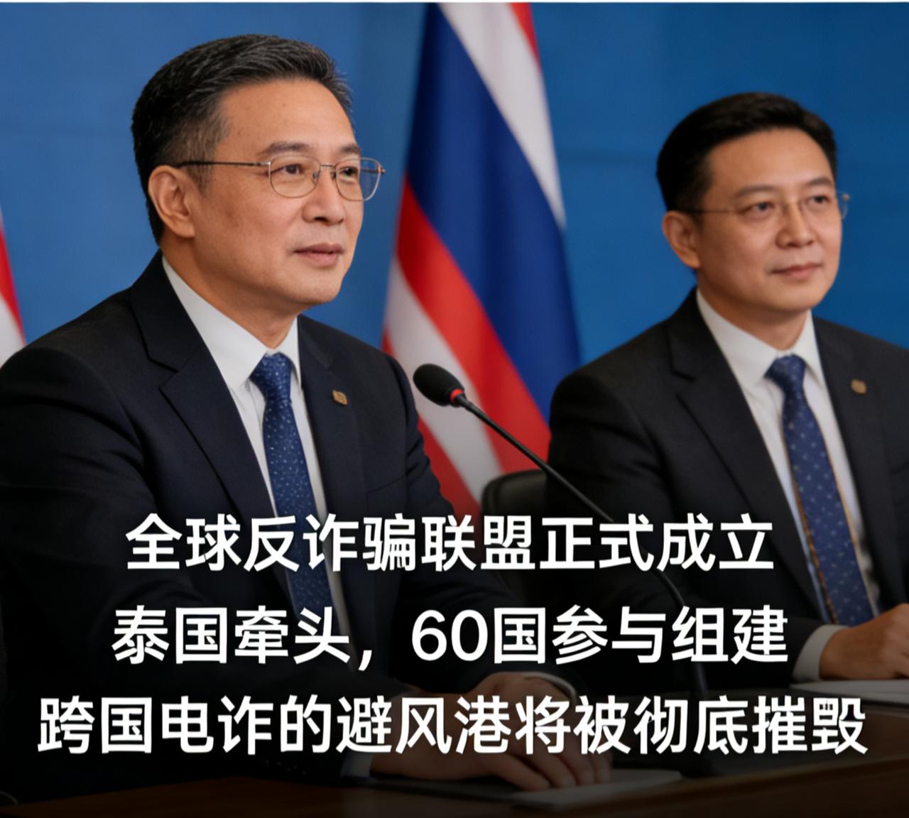 全球反诈联盟正式成立

泰国牵头，60国参与组建

泰国牵头，60国响应，联合国